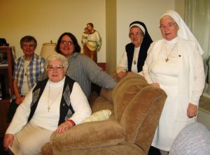 Visiting with Jersey City CSJPs as a novice