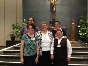 Sisters in leadership attending Giving Voice